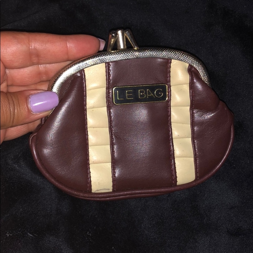 Le Bag Coin Purse Wallet 🤎🤍👛🤍🤎 - Picture 2 of 8